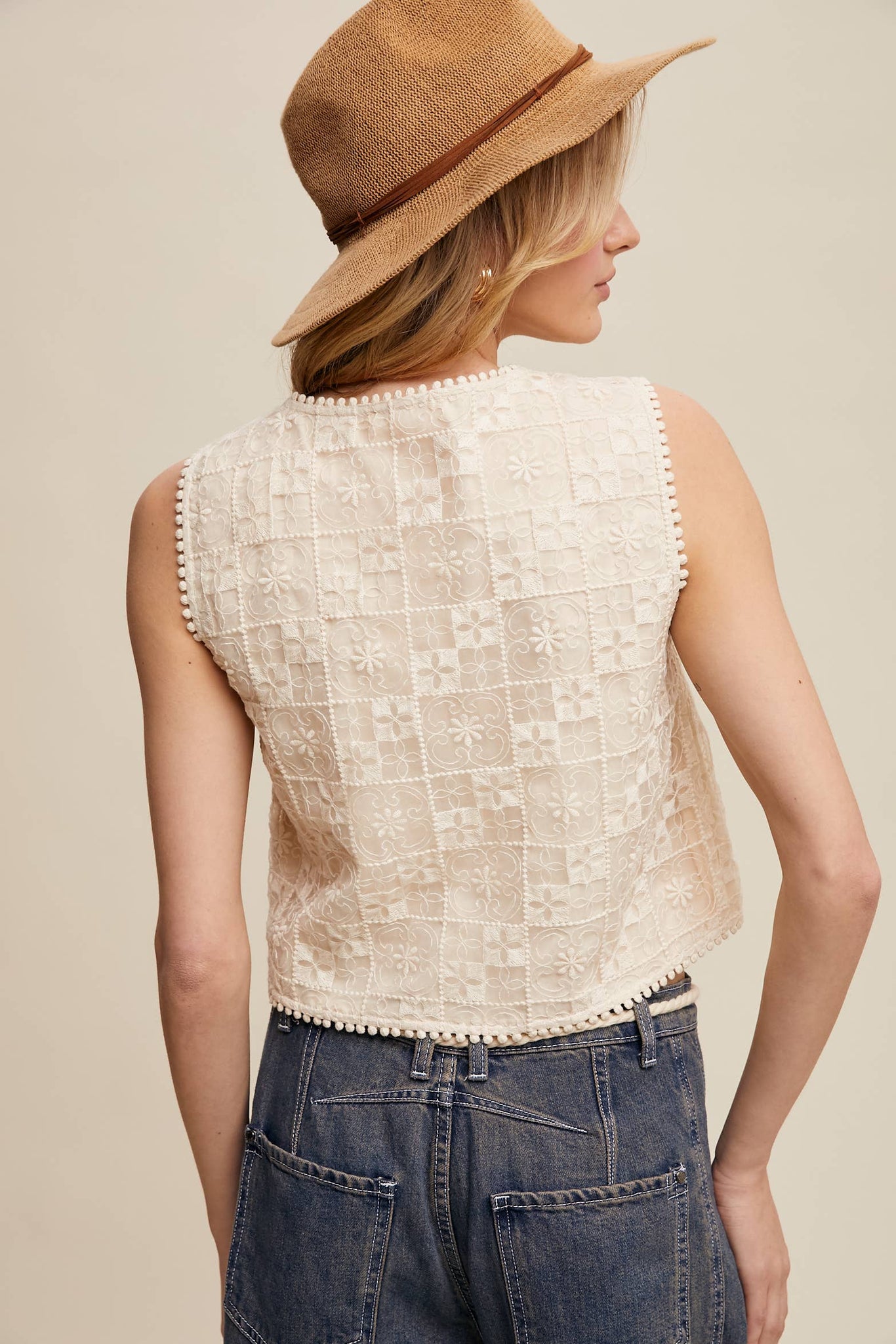 Willow Eyelet Vest