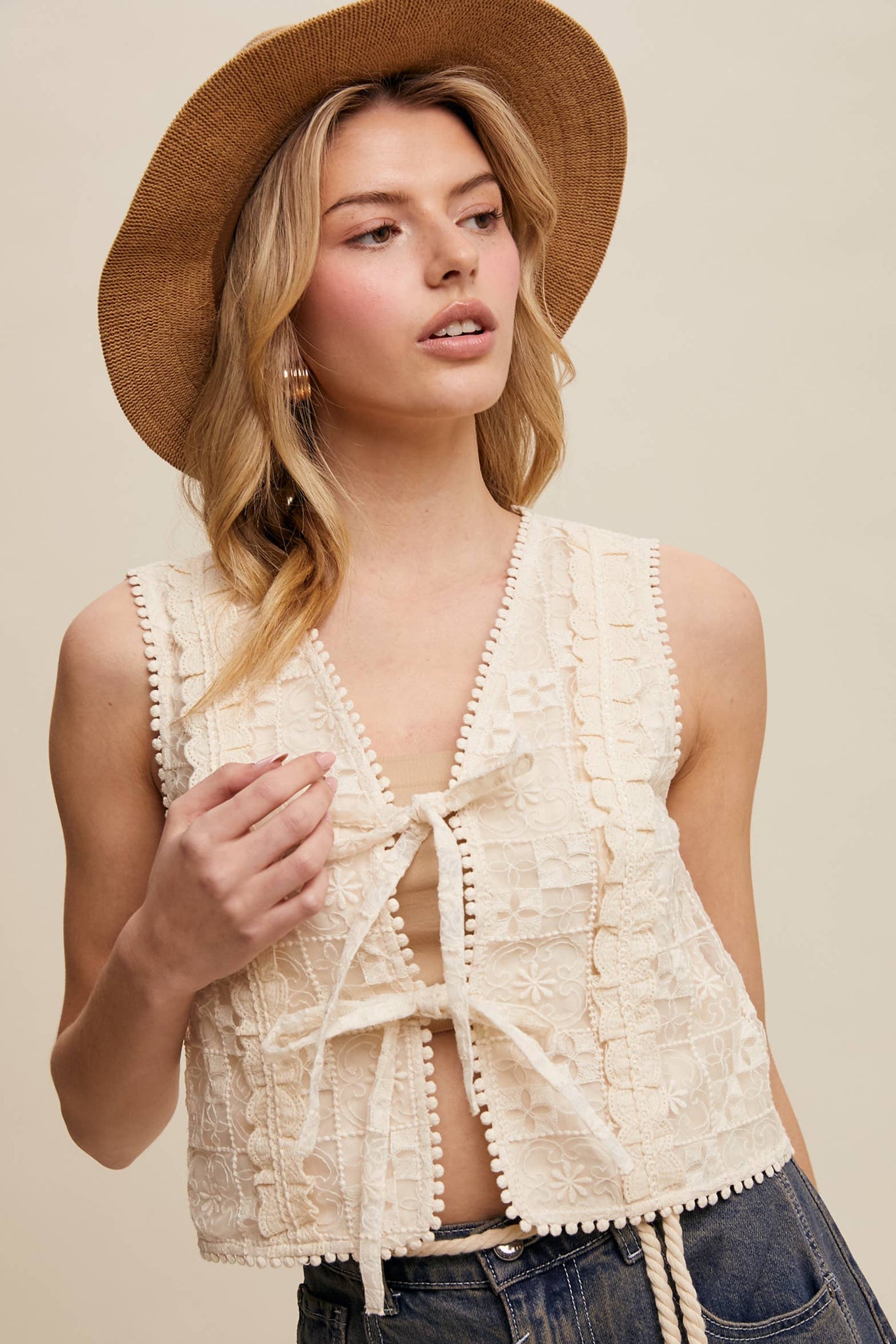 Willow Eyelet Vest