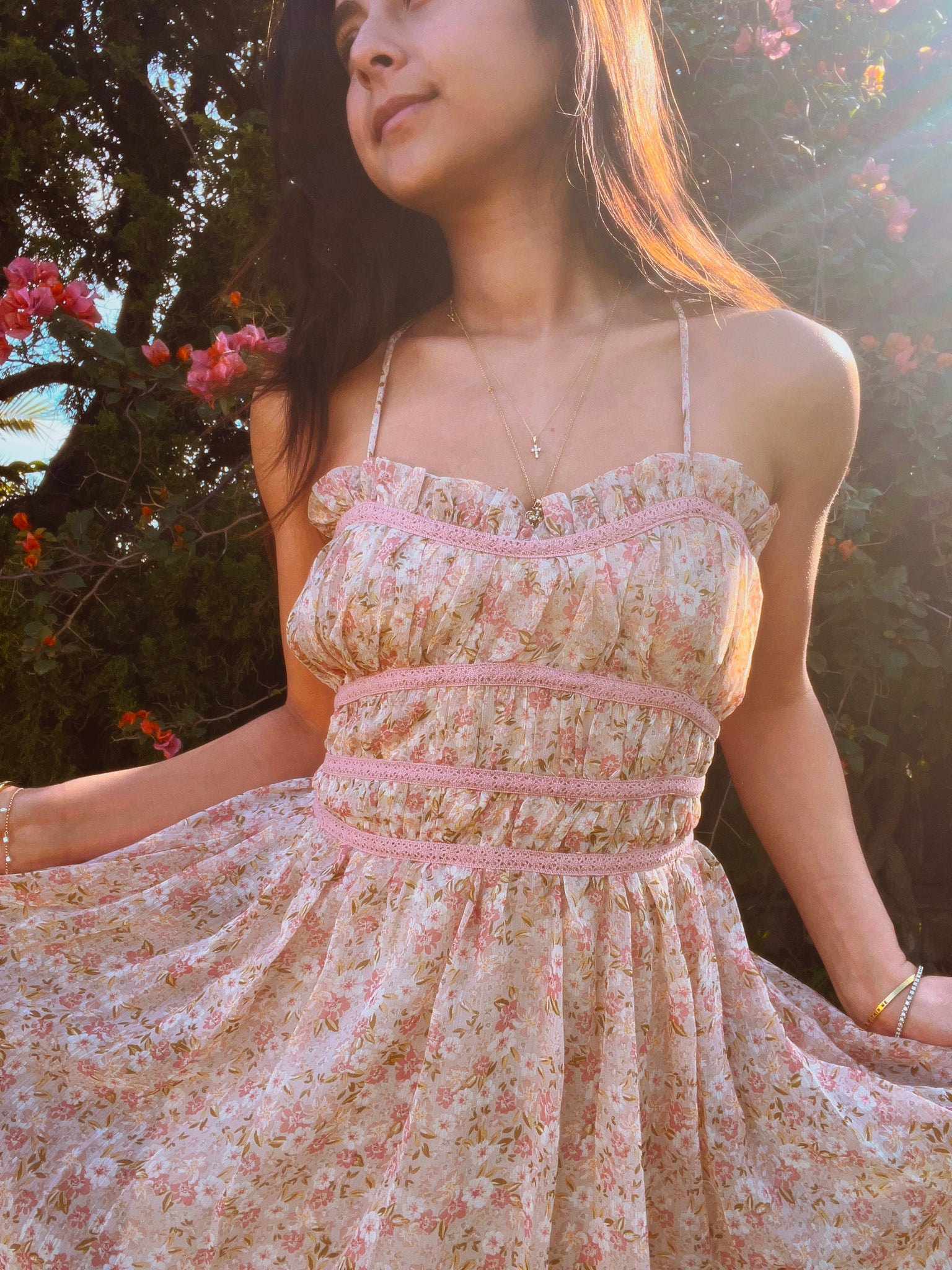 Meadow Dress- Pink