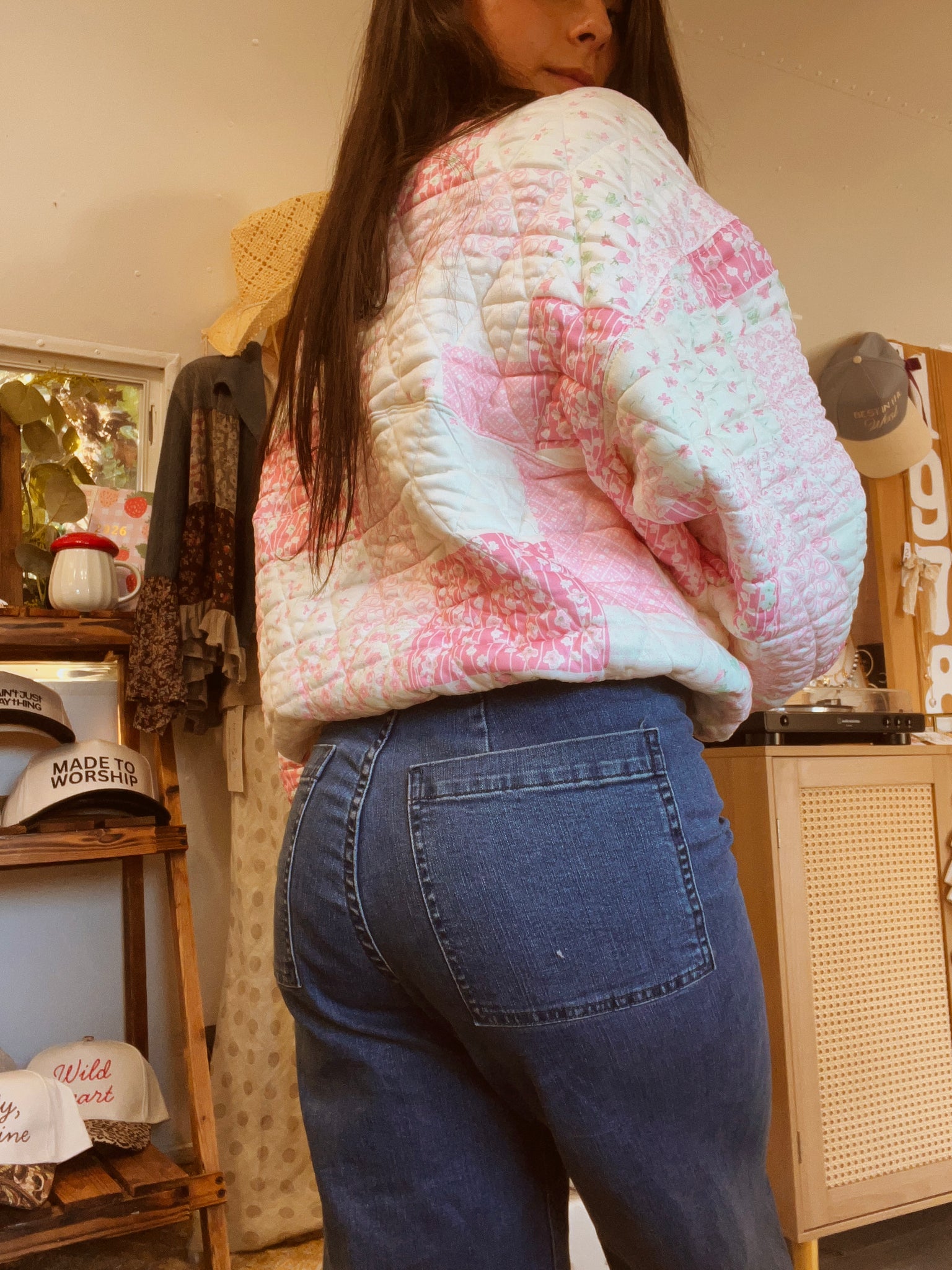 Sunday Stroll Pullover-Pink