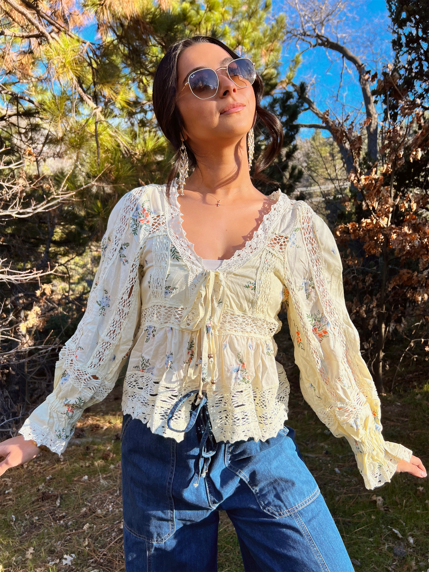 トップス josemoon LIQUIDE LACE BLOUSE LIQUIDE LACE BLOUSE – JOSEMOON