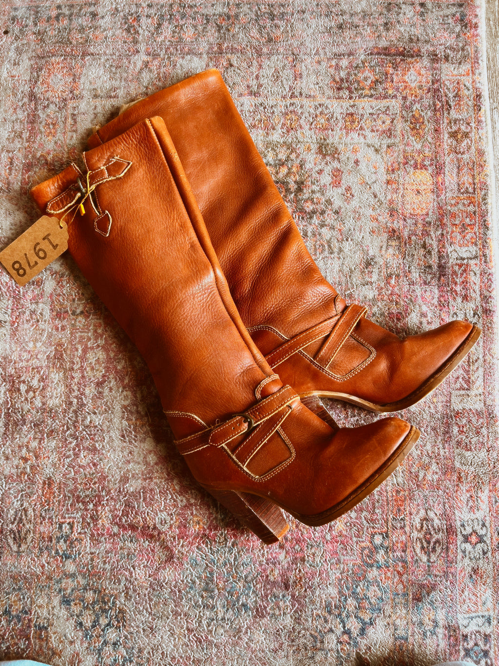 Vintage Cowboy Boots Size 5