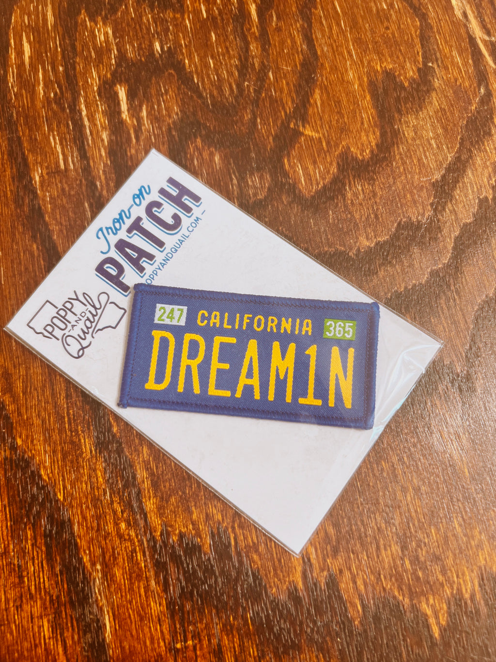 California Dream1n Patch-Blue