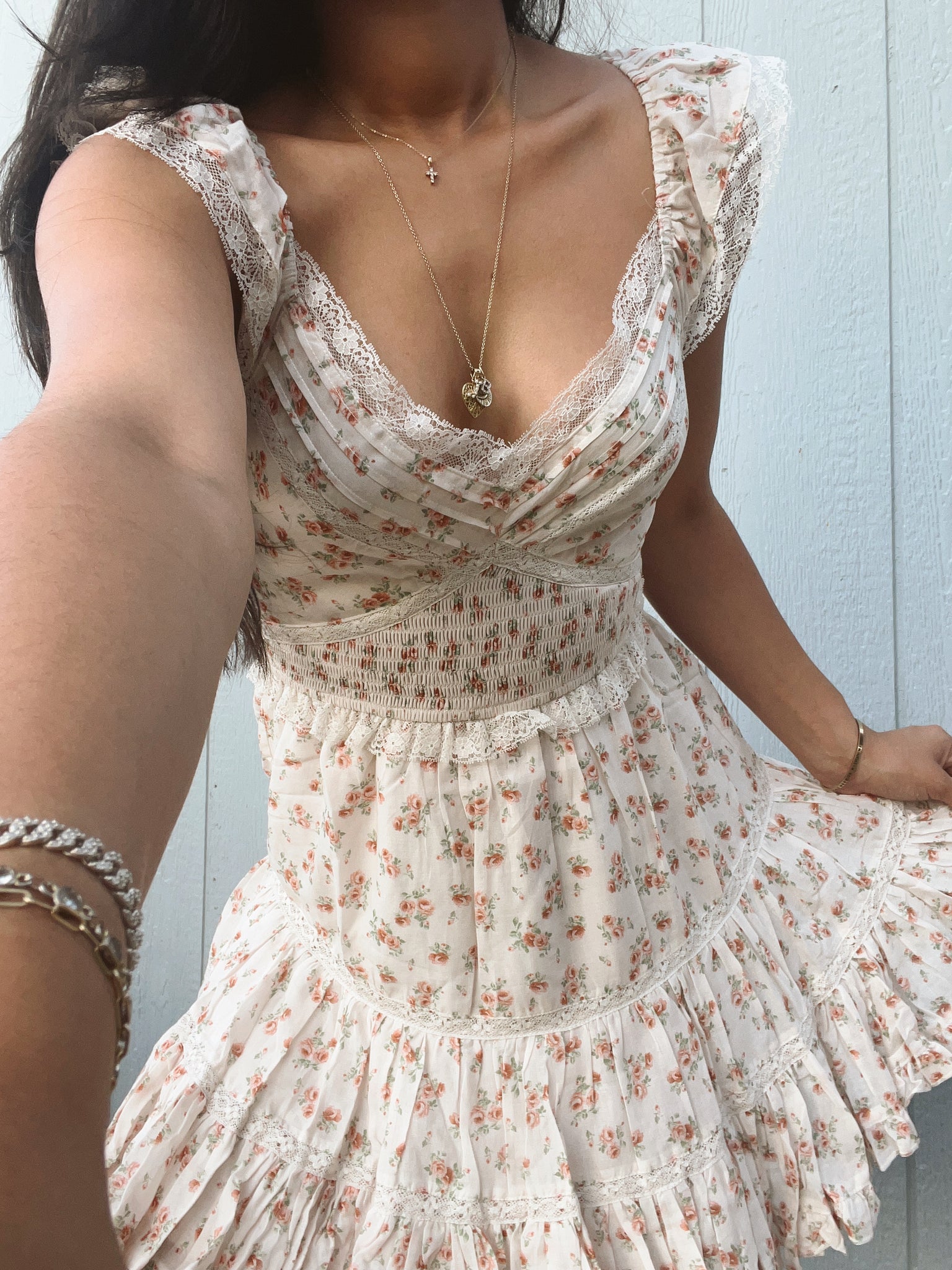 Whispering Lace Dress