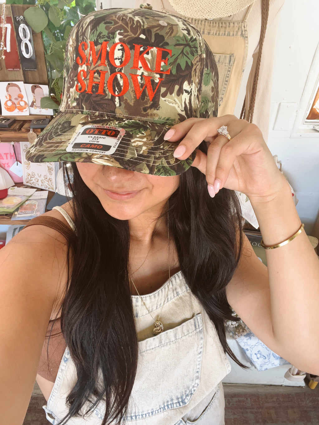Smokeshow Camo Trucker Hat